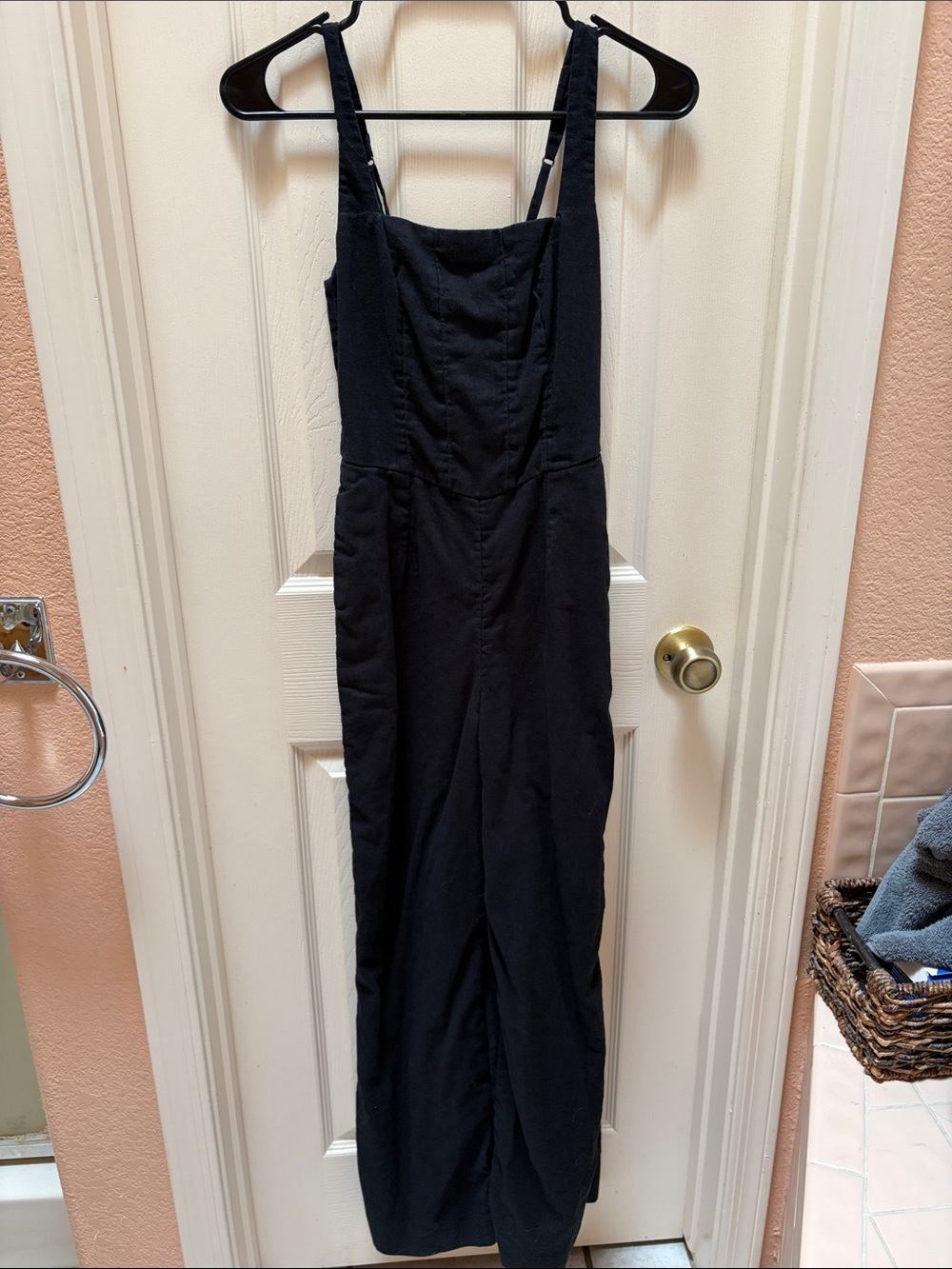 Abercrombie Linen Maxi Jumpsuit